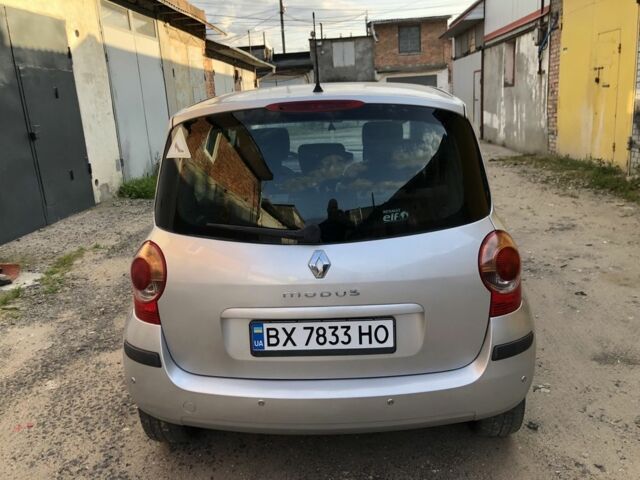 Сірий Рено Модус, об'ємом двигуна 1.4 л та пробігом 196 тис. км за 4300 $, фото 7 на Automoto.ua