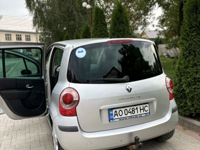 Сірий Рено Модус, об'ємом двигуна 1.6 л та пробігом 255 тис. км за 4000 $, фото 3 на Automoto.ua