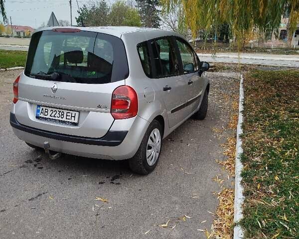 Сірий Рено Модус, об'ємом двигуна 1.25 л та пробігом 249 тис. км за 4100 $, фото 9 на Automoto.ua