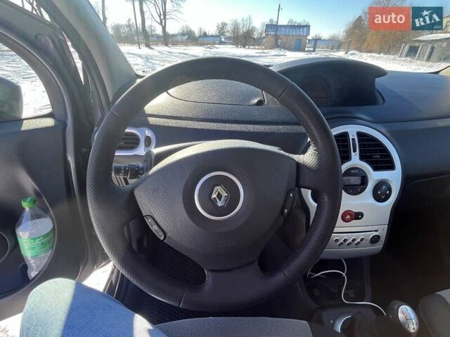Сірий Рено Модус, об'ємом двигуна 1.6 л та пробігом 157 тис. км за 5500 $, фото 12 на Automoto.ua
