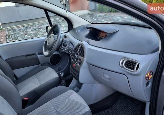 Сірий Рено Модус, об'ємом двигуна 1.2 л та пробігом 212 тис. км за 3850 $, фото 22 на Automoto.ua