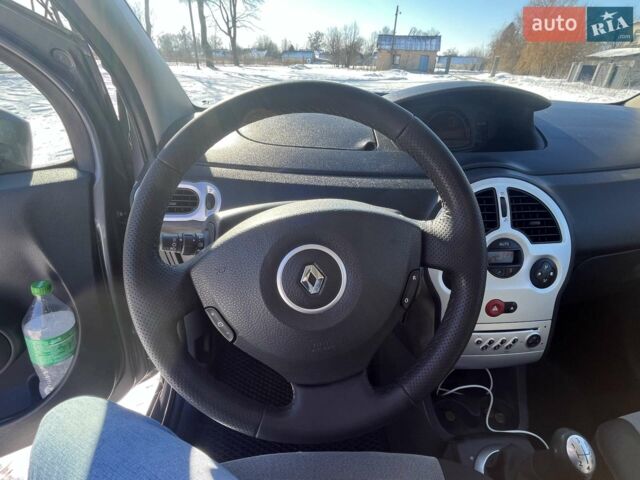 Сірий Рено Модус, об'ємом двигуна 1.6 л та пробігом 157 тис. км за 5500 $, фото 11 на Automoto.ua