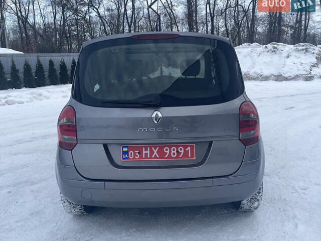 Сірий Рено Модус, об'ємом двигуна 1.6 л та пробігом 240 тис. км за 4650 $, фото 13 на Automoto.ua