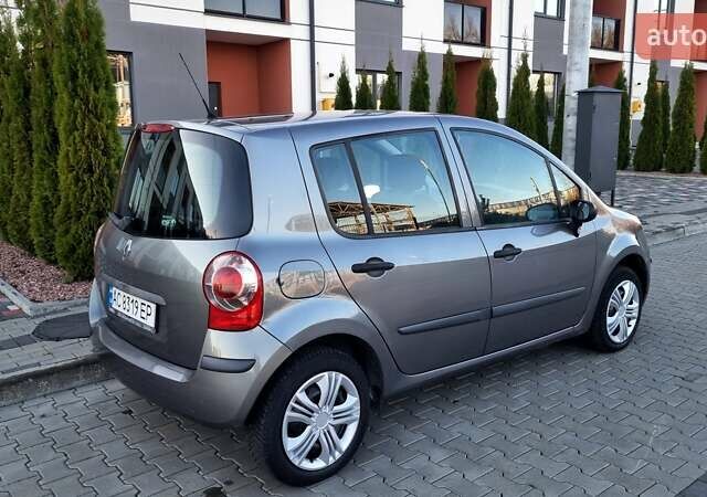 Сірий Рено Модус, об'ємом двигуна 1.2 л та пробігом 212 тис. км за 3850 $, фото 10 на Automoto.ua
