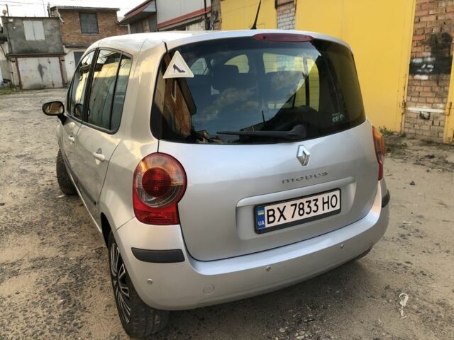 Сірий Рено Модус, об'ємом двигуна 1.4 л та пробігом 196 тис. км за 4300 $, фото 8 на Automoto.ua
