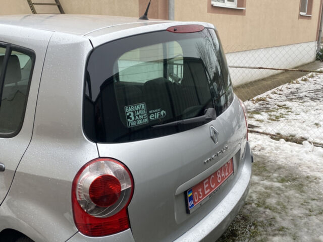 Сірий Рено Модус, об'ємом двигуна 1.2 л та пробігом 102 тис. км за 4800 $, фото 4 на Automoto.ua