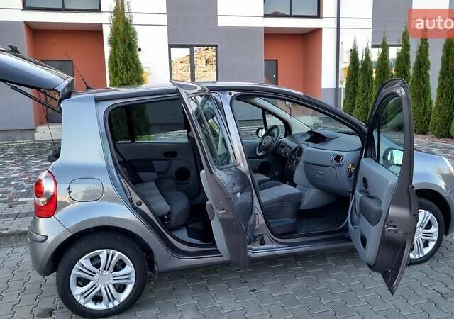 Сірий Рено Модус, об'ємом двигуна 1.2 л та пробігом 212 тис. км за 3850 $, фото 20 на Automoto.ua