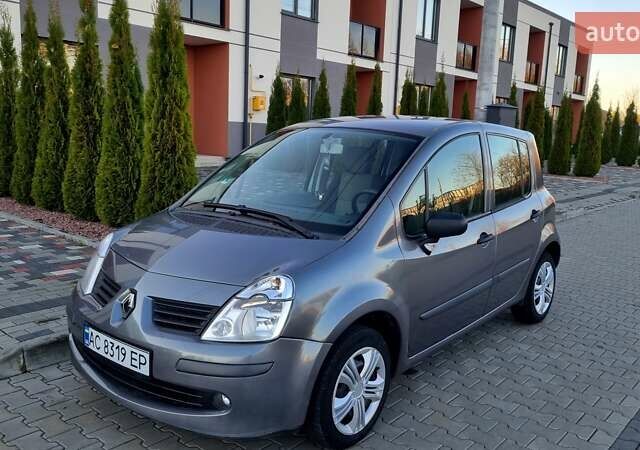 Сірий Рено Модус, об'ємом двигуна 1.2 л та пробігом 212 тис. км за 3850 $, фото 41 на Automoto.ua