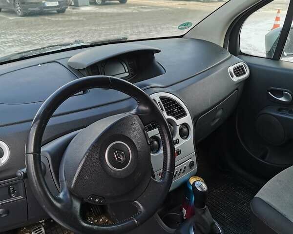 Серый Рено Модус, объемом двигателя 1.15 л и пробегом 222 тыс. км за 4900 $, фото 9 на Automoto.ua