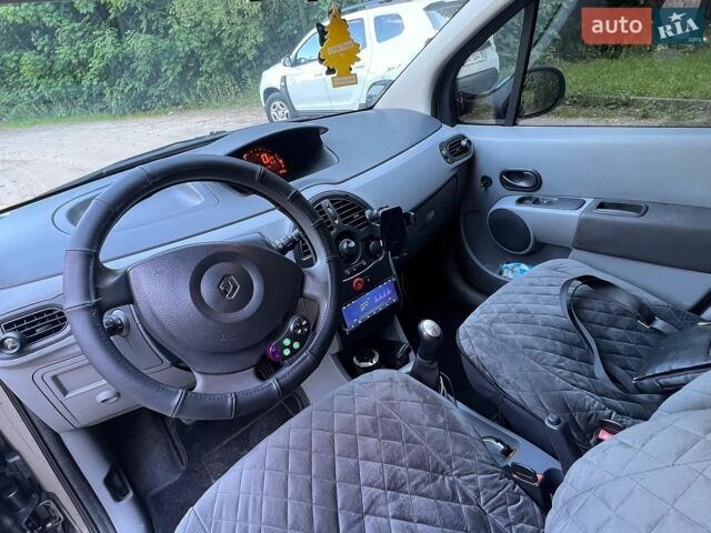 Сірий Рено Модус, об'ємом двигуна 1.46 л та пробігом 235 тис. км за 4500 $, фото 10 на Automoto.ua