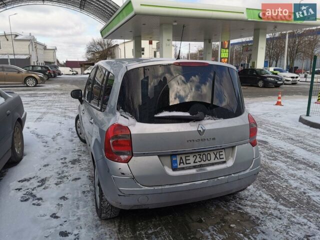 Сірий Рено Модус, об'ємом двигуна 1.15 л та пробігом 222 тис. км за 3600 $, фото 6 на Automoto.ua