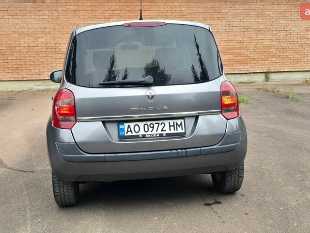 Сірий Рено Модус, об'ємом двигуна 1.46 л та пробігом 220 тис. км за 4799 $, фото 7 на Automoto.ua