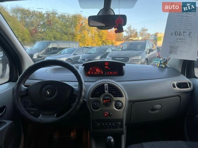 Сірий Рено Модус, об'ємом двигуна 1.2 л та пробігом 197 тис. км за 3140 $, фото 17 на Automoto.ua