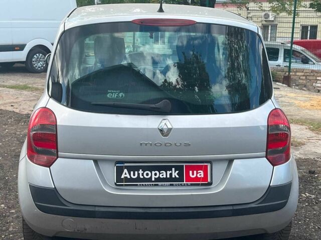 Сірий Рено Модус, об'ємом двигуна 1.2 л та пробігом 197 тис. км за 4730 $, фото 8 на Automoto.ua