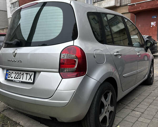 Сірий Рено Модус, об'ємом двигуна 1.2 л та пробігом 77 тис. км за 4400 $, фото 3 на Automoto.ua