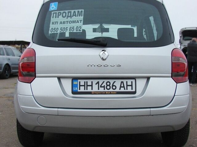 Сірий Рено Модус, об'ємом двигуна 1.6 л та пробігом 197 тис. км за 6300 $, фото 7 на Automoto.ua