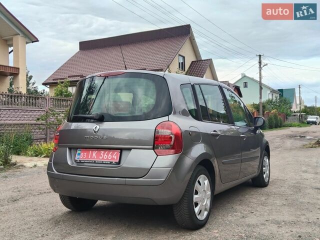 Сірий Рено Модус, об'ємом двигуна 1.6 л та пробігом 150 тис. км за 6799 $, фото 13 на Automoto.ua