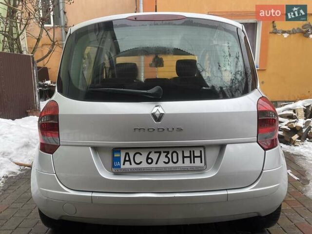 Сірий Рено Модус, об'ємом двигуна 1.15 л та пробігом 215 тис. км за 4500 $, фото 5 на Automoto.ua