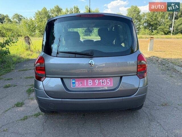 Серый Рено Модус, объемом двигателя 1.6 л и пробегом 161 тыс. км за 6750 $, фото 6 на Automoto.ua