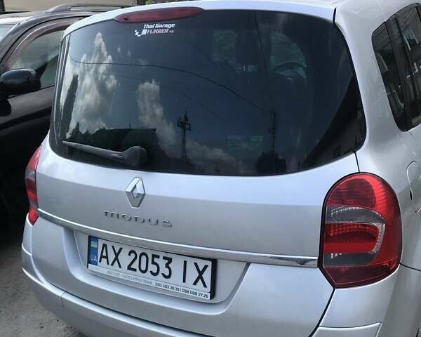 Сірий Рено Модус, об'ємом двигуна 1.1 л та пробігом 131 тис. км за 5500 $, фото 4 на Automoto.ua