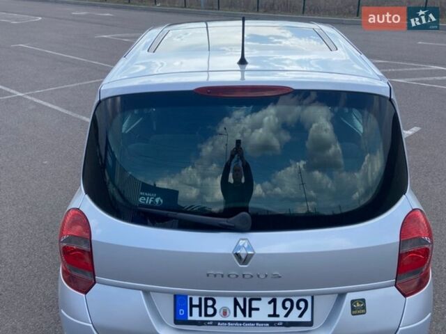 Сірий Рено Модус, об'ємом двигуна 1.6 л та пробігом 178 тис. км за 7350 $, фото 8 на Automoto.ua