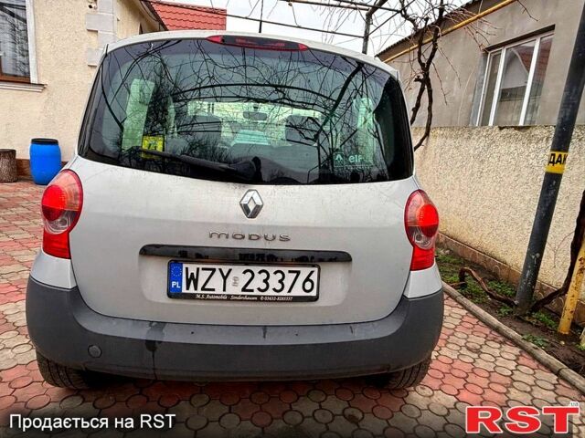 Сірий Рено Модус, об'ємом двигуна 1.5 л та пробігом 191 тис. км за 2180 $, фото 6 на Automoto.ua