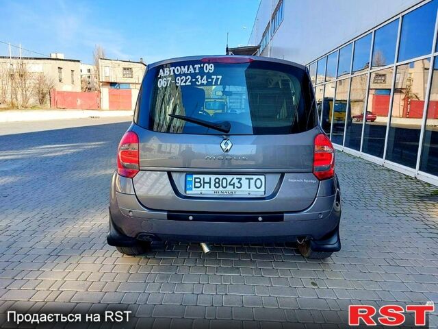 Серый Рено Модус, объемом двигателя 1.5 л и пробегом 243 тыс. км за 6800 $, фото 4 на Automoto.ua