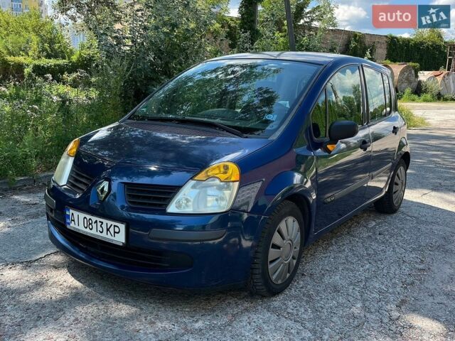 Синій Рено Модус, об'ємом двигуна 1.6 л та пробігом 270 тис. км за 2999 $, фото 1 на Automoto.ua
