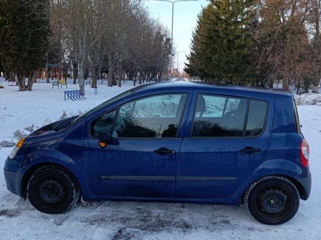 Синій Рено Модус, об'ємом двигуна 1.1 л та пробігом 193 тис. км за 4200 $, фото 1 на Automoto.ua