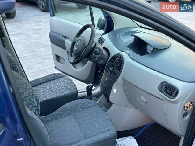 Синій Рено Модус, об'ємом двигуна 1.15 л та пробігом 200 тис. км за 2999 $, фото 9 на Automoto.ua