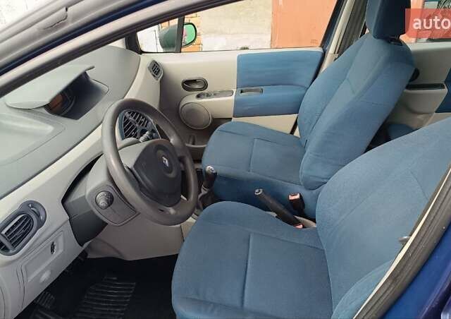 Синий Рено Модус, объемом двигателя 1.15 л и пробегом 142 тыс. км за 3500 $, фото 7 на Automoto.ua