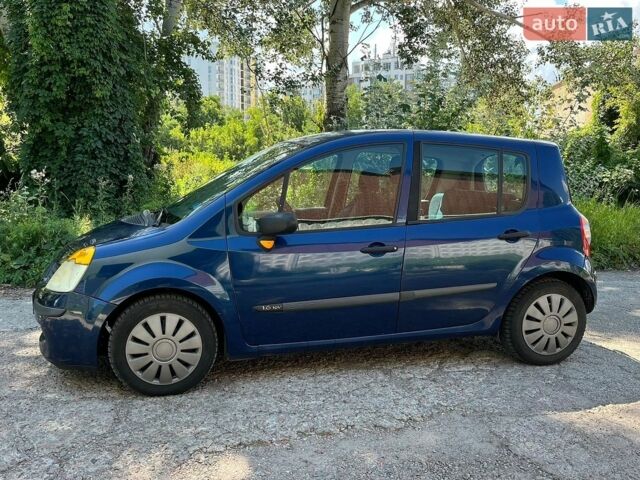 Синий Рено Модус, объемом двигателя 1.6 л и пробегом 270 тыс. км за 3200 $, фото 3 на Automoto.ua