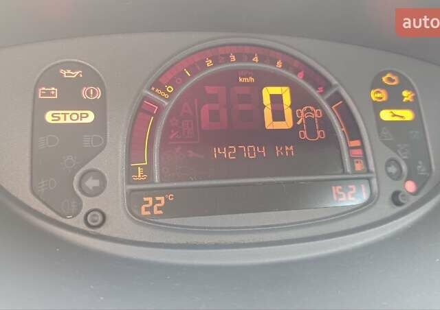 Синий Рено Модус, объемом двигателя 1.15 л и пробегом 142 тыс. км за 3500 $, фото 6 на Automoto.ua