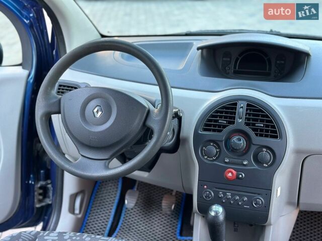 Синій Рено Модус, об'ємом двигуна 1.15 л та пробігом 200 тис. км за 2999 $, фото 12 на Automoto.ua