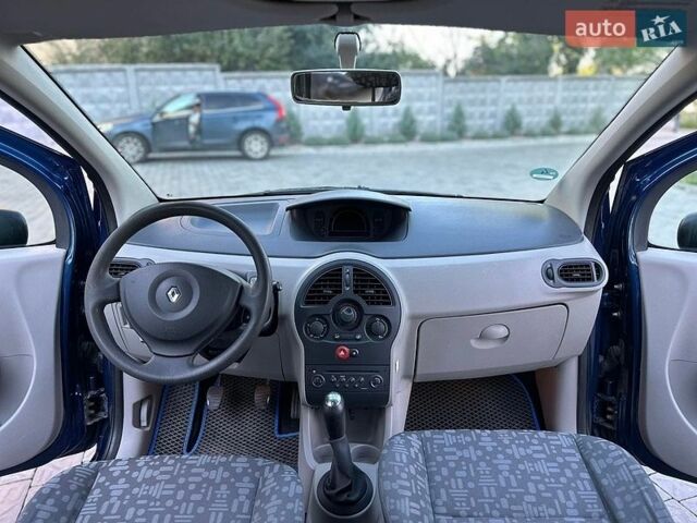Синий Рено Модус, объемом двигателя 1.15 л и пробегом 200 тыс. км за 2999 $, фото 11 на Automoto.ua
