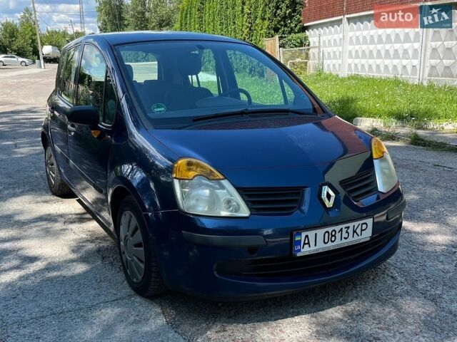 Синій Рено Модус, об'ємом двигуна 1.6 л та пробігом 270 тис. км за 2999 $, фото 5 на Automoto.ua