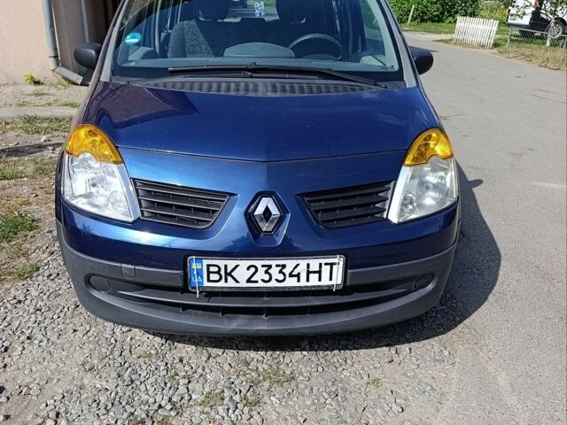 Синий Рено Модус, объемом двигателя 1.15 л и пробегом 198 тыс. км за 3500 $, фото 2 на Automoto.ua