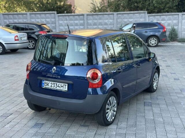 Синій Рено Модус, об'ємом двигуна 1.2 л та пробігом 190 тис. км за 3150 $, фото 3 на Automoto.ua