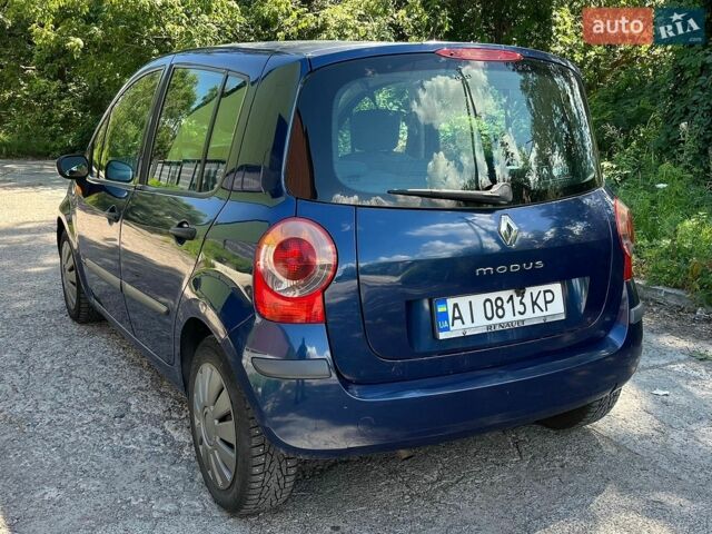 Синій Рено Модус, об'ємом двигуна 1.6 л та пробігом 270 тис. км за 2999 $, фото 10 на Automoto.ua