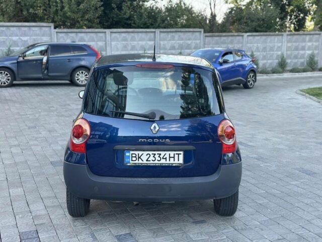 Синій Рено Модус, об'ємом двигуна 1.2 л та пробігом 190 тис. км за 3150 $, фото 4 на Automoto.ua