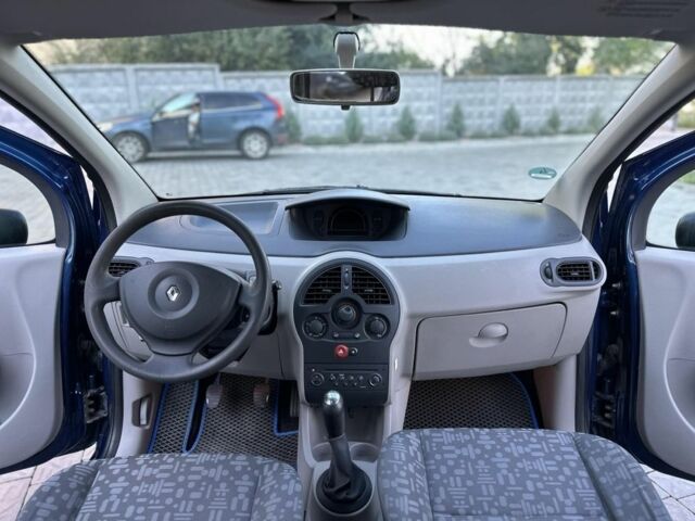 Синій Рено Модус, об'ємом двигуна 1.2 л та пробігом 190 тис. км за 3150 $, фото 7 на Automoto.ua