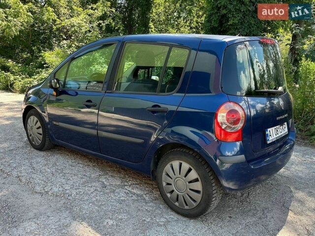 Синий Рено Модус, объемом двигателя 1.6 л и пробегом 270 тыс. км за 3200 $, фото 4 на Automoto.ua