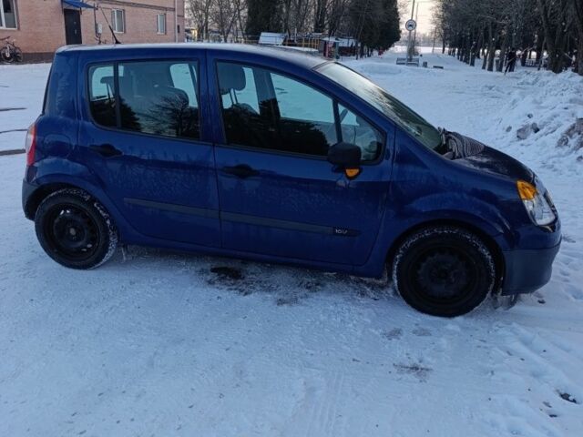 Синий Рено Модус, объемом двигателя 1.1 л и пробегом 196 тыс. км за 3900 $, фото 3 на Automoto.ua