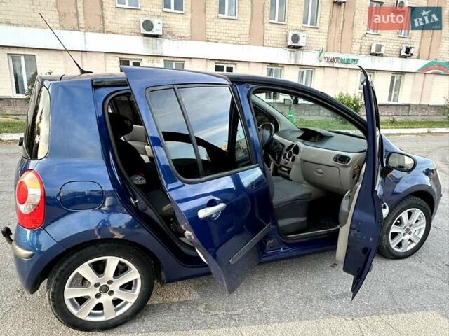 Синий Рено Модус, объемом двигателя 1.6 л и пробегом 218 тыс. км за 4500 $, фото 4 на Automoto.ua