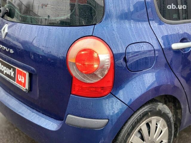 Синий Рено Модус, объемом двигателя 16 л и пробегом 182 тыс. км за 5290 $, фото 11 на Automoto.ua