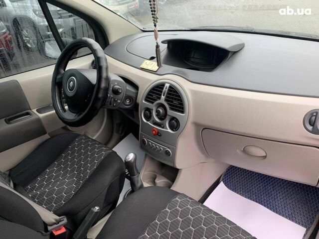 Синий Рено Модус, объемом двигателя 16 л и пробегом 182 тыс. км за 5290 $, фото 12 на Automoto.ua