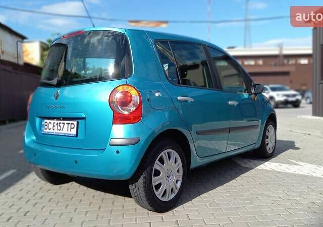 Синий Рено Модус, объемом двигателя 1.6 л и пробегом 171 тыс. км за 5400 $, фото 7 на Automoto.ua