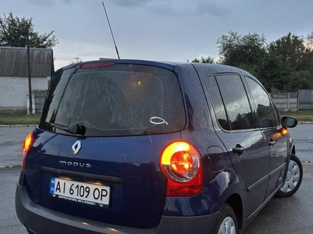 Синій Рено Модус, об'ємом двигуна 1.1 л та пробігом 138 тис. км за 3700 $, фото 7 на Automoto.ua