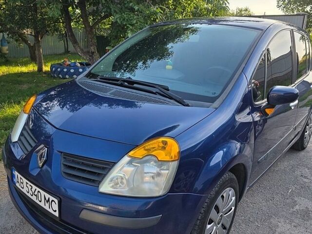 Синий Рено Модус, объемом двигателя 1.39 л и пробегом 203 тыс. км за 4100 $, фото 1 на Automoto.ua