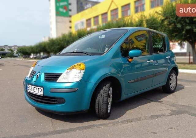 Синий Рено Модус, объемом двигателя 1.6 л и пробегом 170 тыс. км за 5500 $, фото 4 на Automoto.ua